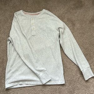 Men’s the normal brand long sleeve Henley